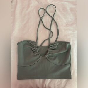 Front tie Shein Crop Top